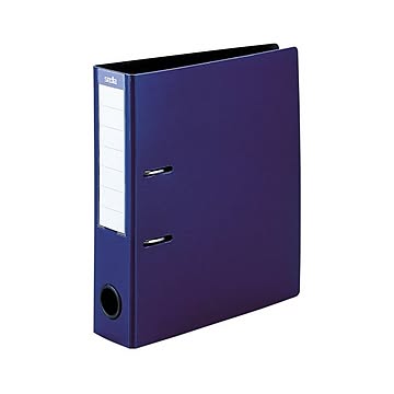 （まとめ） ロックアーチファイル 発泡美人 A4判タテ型（背幅77mm） FB-2373-15 ネイビーブルー 1冊入 【×3セット】