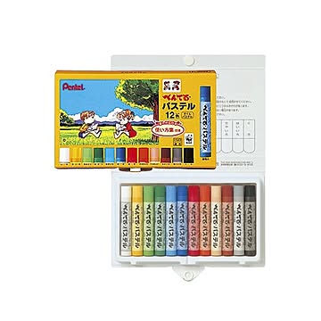 （まとめ） ぺんてる パステル GHSR-12【×5セット】