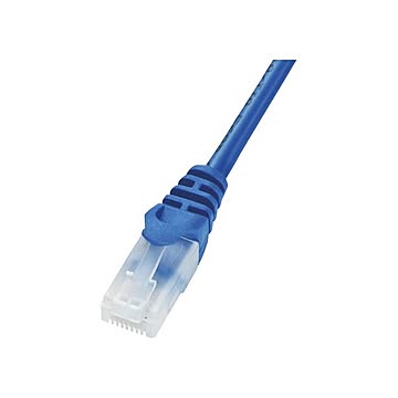 （まとめ） サンワサプライ ツメ折れ防止CAT5e LANケーブル ブルー 2m 【×10セット】
