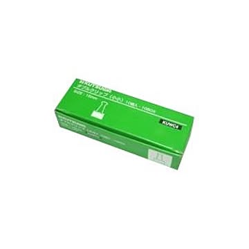 （まとめ） クツワ ダブルクリップ 紙箱入 KUWC4 入 【×10セット】