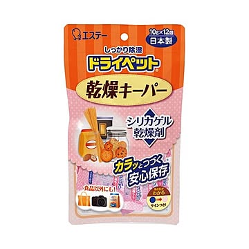 （まとめ） エステー ドライペット 乾燥キーパー 10g×12個×10セット