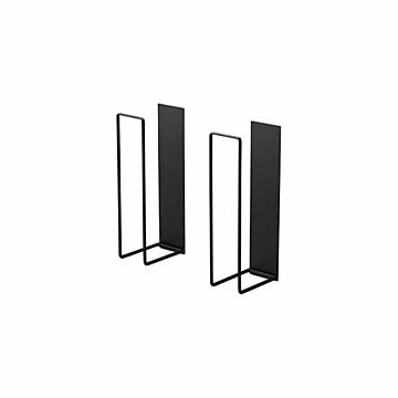 tower タワー (山崎実業) マグネットダンボールストッカー Magnetic Cardboard Stocker (2ヶ1組) 段ボールホルダー 段ボール収納 隙間収納 キッチン収納 玄関収納