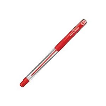 （まとめ買い）三菱鉛筆 ボールペン VERY楽ボ SG10007.15赤10本 【×5セット】