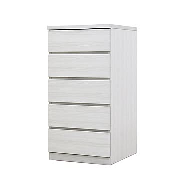 丸田木工 フィット 幅50 5段 奥行55 チェスト 完成品 日本製 大川家具