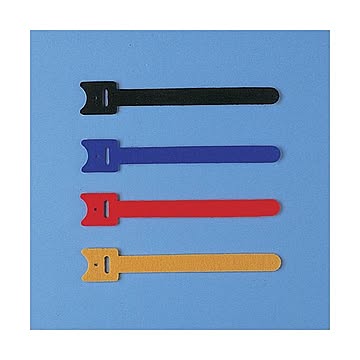 (まとめ)サンワサプライ ケーブルタイ(面ファスナー) CA-MF1SETN×10セット