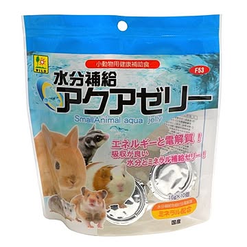 （まとめ） 水分補給 アクアゼリー 16g×10個 （ペット用品） 【×12セット】【代引不可】