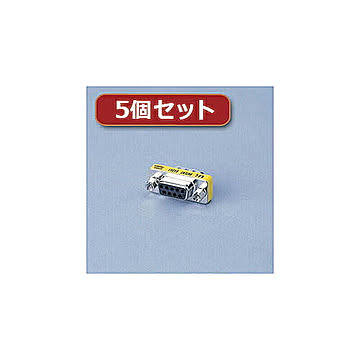 5個セットエレコム 超小型アダプタ AD-D9MF AD-D9MFX5 管理No. 4589452986804