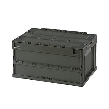 収納ボックス 収納ケース 幅53cm 折りたたみ スタッキング フォールディングコンテナー ベッドルーム 車内 クローゼット