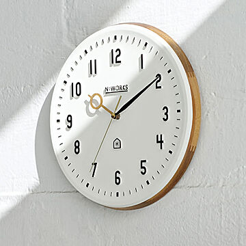 壁掛け時計 ウォールクロック インターフォルム ケンピ CL-3931