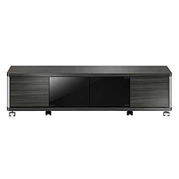 テレビ台 組立式 AS-GD1200L 幅1200x奥行390x高さ318mm 朝日木材加工