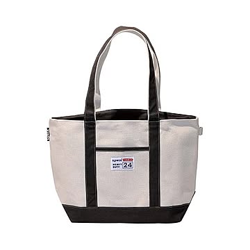 SLOWER スロウワー PEBBLE CANVAS TOTE BAG 24OZ 4830 ぺブル キャンバストートバッグ 24オンス4830  帆布生地 手提げ 20L 厚手 サブバッグ