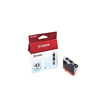(業務用5セット) 【純正品】 Canon キャノン インクカートリッジ/トナーカートリッジ 【6380B001 BCI-43PC フォトシアン】