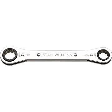 STAHLWILLE（スタビレー） 25AN-5／16X11／32 板ラチェットメガネ （41562022）