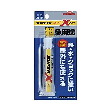 まとめ セメダイン 超多用途接着剤 スーパーX クリア 20ml AX-038 1個 ×30セット