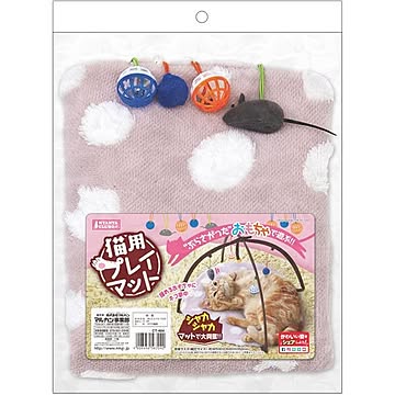 （まとめ）CT-484 猫用プレイマット【×2セット】