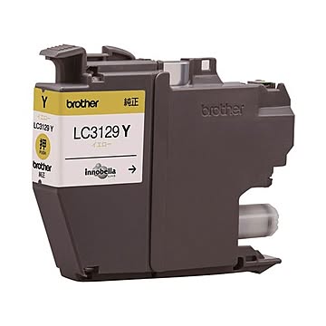 （まとめ） ブラザー インクカートリッジLC3129Y×5セット