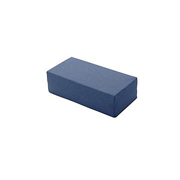 日本製 ブロックソファー 30×60cm ブルー 洗えるカバー
