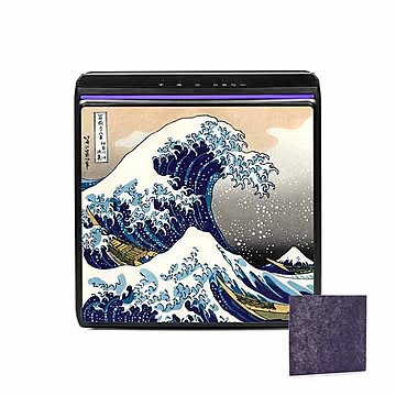 Rabbit Air ラビットエアー A3 Artist series 空気清浄機 アーティストシリーズ「神奈川沖浪裏」 SPA-1000NJG エアクリーナー 花粉 ウイルス ハウスダスト