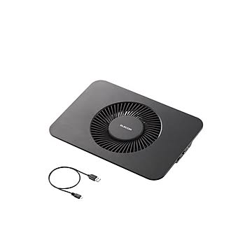 エレコム ノートPC用クーラー（静音・強冷タイプ） SX-CL21BK