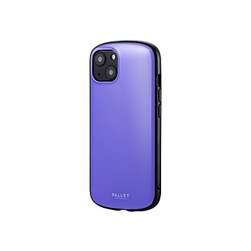 LEPLUS iPhone 13 超軽量・極薄・耐衝撃ハイブリッドケース「PALLET AIR」 パープル LP-IM21PLAPP