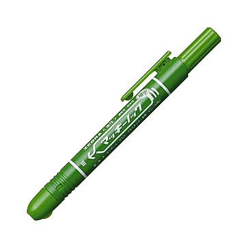 (まとめ) ゼブラ 油性マーカー マッキーノック 細字 緑 P-YYSS6-G 1本  【×50セット】
