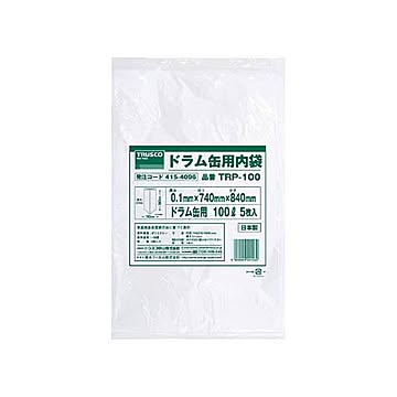TRUSCO ドラム缶用 内袋 100LTRP-100 1パック（5枚）