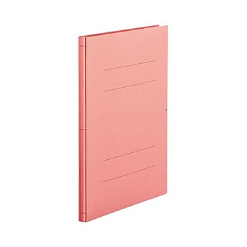 （まとめ） TANOSEE 背幅伸縮フラットファイル A4タテ 1000枚収容 背幅13〜113mm ピンク 1セット（10冊） 【×2セット】