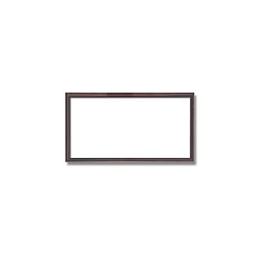 【長方形額】木製額 縦横兼用額 カラー4色展開 ■カラー長方形額（350×200mm）ブラウン
