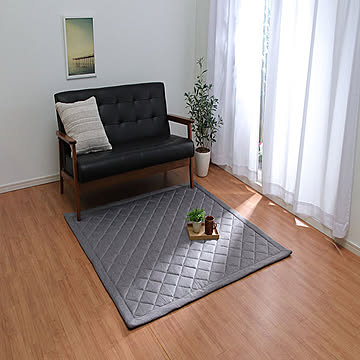 イケヒコ・コーポレーション アルバ2 145×145cm グレー