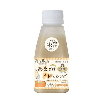 （まとめ）あまざけドレッシング 玄米150g （ペット用品）【×10セット】【代引不可】