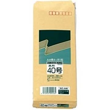 （まとめ）高春堂 クラフト封筒 446 長40 100枚×10セット