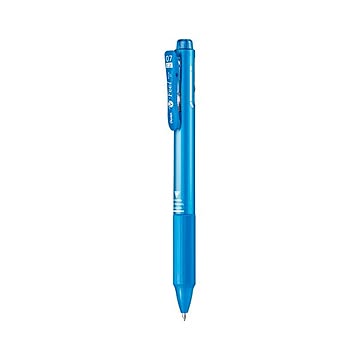（まとめ） ぺんてる フィール 2色ボールペン 細字 0.7mm メタリックスカイブルー 【×20セット】