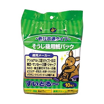 サンテックオプト 各社共通タイプ そうじ機用紙パック SE-2010 10枚入×10セット