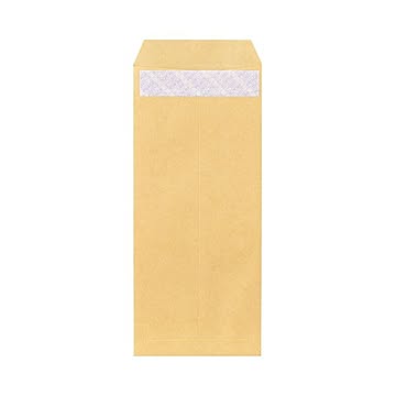 (まとめ) ピース R40再生紙クラフト封筒 テープのり付 長4 70g／m2 〒枠あり 841 1パック（100枚）  【×30セット】