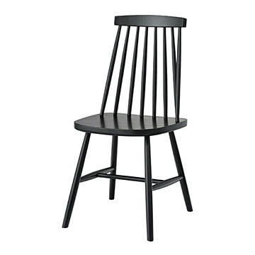 東谷 CL-311 BK WH MIX ダイニングチェア 幅41cm 奥行51cm 高さ82cm ブラック 天然木 ビーチ材 ラッカー塗装 椅子 カントリー 送料込み