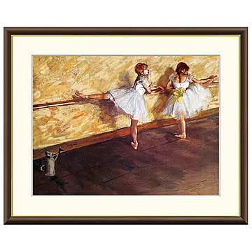 額絵 バーで練習する踊り子たち エドガー・ドガ 61x49.5cm 三幸