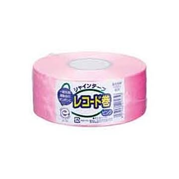 （まとめ）松浦産業 シャインテープ レコード巻 420P 桃【×10セット】