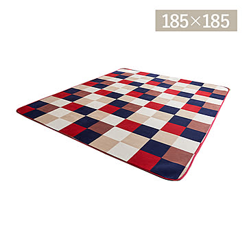 フランネルラグ 185×185cm FNR-RC-1818
