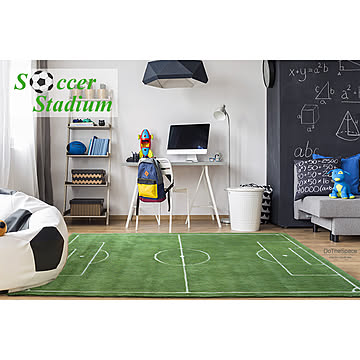 サッカーラグ　Soccer Stadium