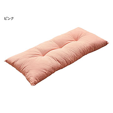 クッション ふっくら和長座布団 インド産 60x120cm 萩原