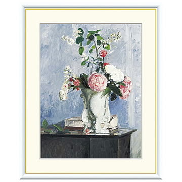 額絵 花のブーケ カミーユ・ピサロ 61x49.5cm 三幸