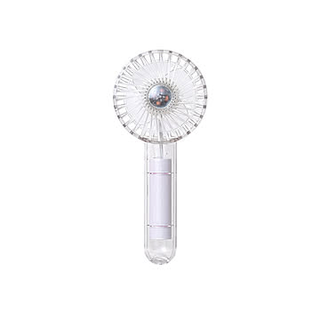 クリアファン LEDライト付 ホワイト ライフオンプロダクツ LCAF003-WH