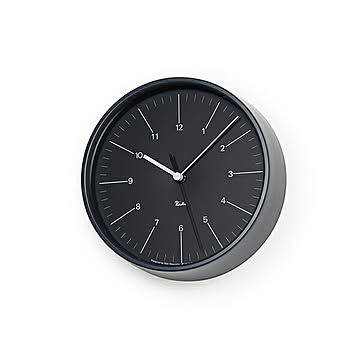 リキ スチールクロック 細数字 メトロポリタンギャラリー Lemnos