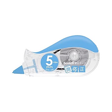 （まとめ） 住友スリーエム スコッチ(R)修正テープ「微修正」 本体 SCPD-5NN 1個入 【×10セット】