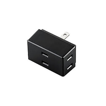エレコム トリプルタップ T-TR01-2300BK 管理No. 4953103277618