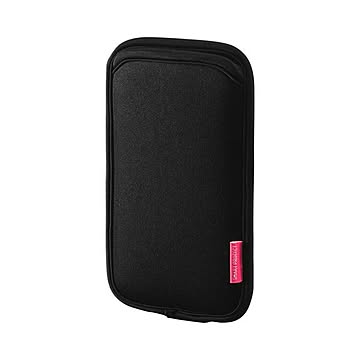 (まとめ)サンワサプライ マルチスマートフォンケース(5.5インチ用) PDA-SPC15BK×5セット