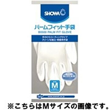 （まとめ）ショーワ パームフィット手袋 B0500 S 白×10セット