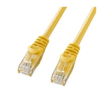 (まとめ)サンワサプライ カテゴリ6UTPLANケーブル LA-Y6-05Y【×5セット】