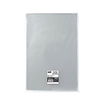 (まとめ) TANOSEE OPP袋 フラット 300×450mm 1パック（100枚）  【×10セット】