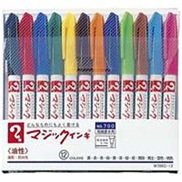 (業務用30セット) 寺西化学工業 マジックインキ M700C-12 極細 12色セット